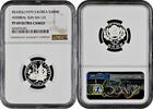 100 won South Korea 1970, NGC PF69 UC, Admiral Sun Sin Lee silver coin -