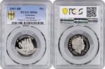 50 pence Gibraltar 2001 BB, PCGS MS66, Christmas Top Pop -