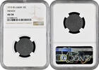 10 centimes Belgium French, NGC AU58, German Occupation Coinage -