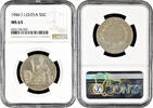 Indochina 50 centiemes 1946, NGC MS63, French Indochina (1885 - 1954) -