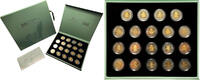 5 pesos Mexico 2008 - 2010, PROOF LIKE SET, Bicentenary of Independence -
