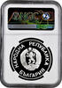 25 leva Bulgaria 1987, NGC PF68 UC, XV Olympic winter Games, Calgary 1988 -