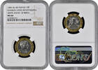 10 francs France 1989, NGC MS66, Birth of Charles-Louis de Montesquieu -