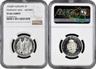 2 pengo Hungary 1935, NGC PF66 CAM RESTRIKE, Pazmany Peter Catholic University -