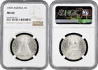 5 schilling Austria 1935, NGC MS63, First Republic (Shilling) (1925 - 1938) -