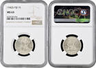 1 shilling Fiji 1942 S, NGC MS63, King George VI (1937 - 1952) -