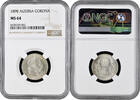 1 corona Austria 1898, NGC MS64, Emperor Franz Joseph I (1848 - 1916) -