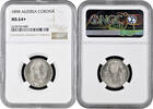 1 corona Austria 1898, NGC MS64+, Emperor Franz Joseph I (1848 - 1916) -