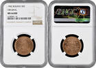 50 centavos Bolivia 1942, NGC MS64 RD ORIGINAL, Republic of Bolivia (1870 - 1963) -