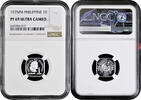 1 sentimo Philippines 1975 FM, NGC PF69 UC, Lapulapu -