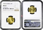 5 won South Korea 1972, NGC MS63, Republic of Korea (1966 - 1982) -