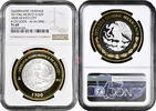 100 pesos Mexico 2012 Mo, NGC PL69, Numismatic Heritage - 8 Escudos 1828 -