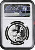 500 francs Belgium 2001, NGC PF69 UC, Belgian EU Presidency -
