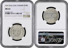 10 francs Tunisia AH 1353 (1934), NGC MS63, French protectorate (1890 - 1957) -