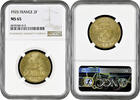 2 francs France 1925, NGC MS65, Third Republic (1870 - 1941) -