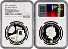 5 dollars Samoa 2019, NGC PF67 UC, 50th Anniversary - First Moon Landing -