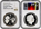 5 dollars Solomon Islands 2018, NGC PF69 UC, Copernican Heliocentrism Top Pop -