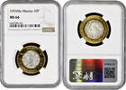 10 pesos Mexico Mo, NGC MS66, United Mexican States (1992 - 2023) -