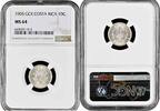 10 centimos Costa Rica 1905, NGC MS64, Republic of Costa Rica (1896 - 1950) -