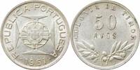50 avos Portuguese Timor 1951, UNC, Pataca (1886 - 1957) -