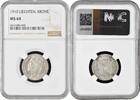 1 krone Liechtenstein 1910, NGC MS64, Prince Johann II (1858 - 1929) -