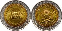 1 peso Argentina 1995 A, UNC, Argentine Peso Convertible (1992 - 2023) -