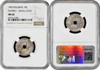 10 centimes Belgium Flemish, NGC MS62, King Leopold II (1865 - 1909) -