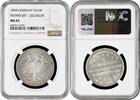 1 thaler Frankfurt 1859, NGC MS63, 100th Anniv. - Birth of Friedrich Schiller -