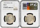 50 centavos Angola 1928, NGC MS62, Portuguese colony (1921 - 1974) -