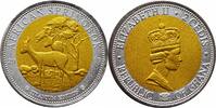 2 cedis Ghana 2017, BU, African Springbok Titanium coin -