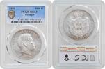 1000 reis Portugal 1899, PCGS MS63, King Carlos I (1889 - 1908) silver coin -