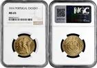 1 escudo Portugal 1924, NGC MS65, Portuguese Republic (1911 - 1969) -