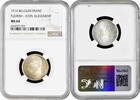 1 franc Belgium Flemish, NGC MS64, King Albert I (1910 - 1934) -