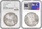 2 thaler Frankfurt 1862, NGC MS62, Free City of Frankfurt (1807 - 1866) -