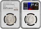2/3 thaler Mecklenburg-Schwerin 1839, NGC MS62, Paul Frederick (1837-1842) Top Pop 1/0 -