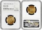1 centavo Philippines 1909 S, NGC MS65 RB, U.S. Administr. (1903-1945) Pop 7/1 -