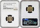 50 centimes New Caledonia 1948, NGC MS64 ESSAI, LEC-21, WITHOUT RIM -
