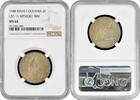 2 francs French Oceania 1948, NGC MS64 ESSAI, LEC-12, REISED RIM -