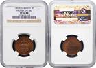 3 pfennig Prussia 1869 C, NGC PF64 RB, King William I (1861 - 1888) TopPop 1/0 -