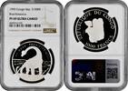 1000 francs Congo Republic 1993, NGC PF69 UC, Brachiosaurus Top Pop 2/0 -