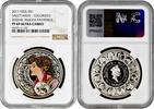 1 dollar Niue 2011, NGC PF69 UC, Zodiac Mucha Paintings - Sagittarius -