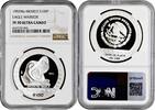 100 pesos Mexico 1992, NGC PF70 UC, Guerrero Aguila (Eagle Warrior) Top Pop -