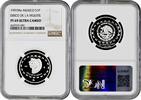 1 peso Mexico 1997, NGC PF69 UC, Teotihuacan - Disco de la Muerte silver coin -