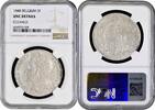 5 francs Belgium 1848, NGC UNC Det., King Leopold I (1832 - 1865) silver coin -