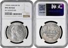 5 korona Hungary 1909, NGC UNC Det., Emperor Franz Joseph I (1867 - 1916) -