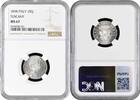 Tuscany 10 quattrini 1858, NGC MS67, Duke Leopold II (1824 - 1859) Top Pop 1/0 -