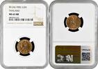 1/2 att Thailand RS 124 , NGC MS62 RB, King Rama V (1868 - 1910) -