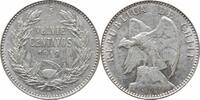 20 centavos Chile So, AU, Republic of Chile (1899 - 1959) silver coin -