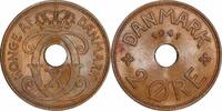 ore Faroe Islands 2 ore 1941, UNC, King Christian X (1912 - 1947) -