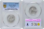 5 lire Vatican City 1942, PCGS MS63, Pope Pius XII (1939 - 1958) silver coin -